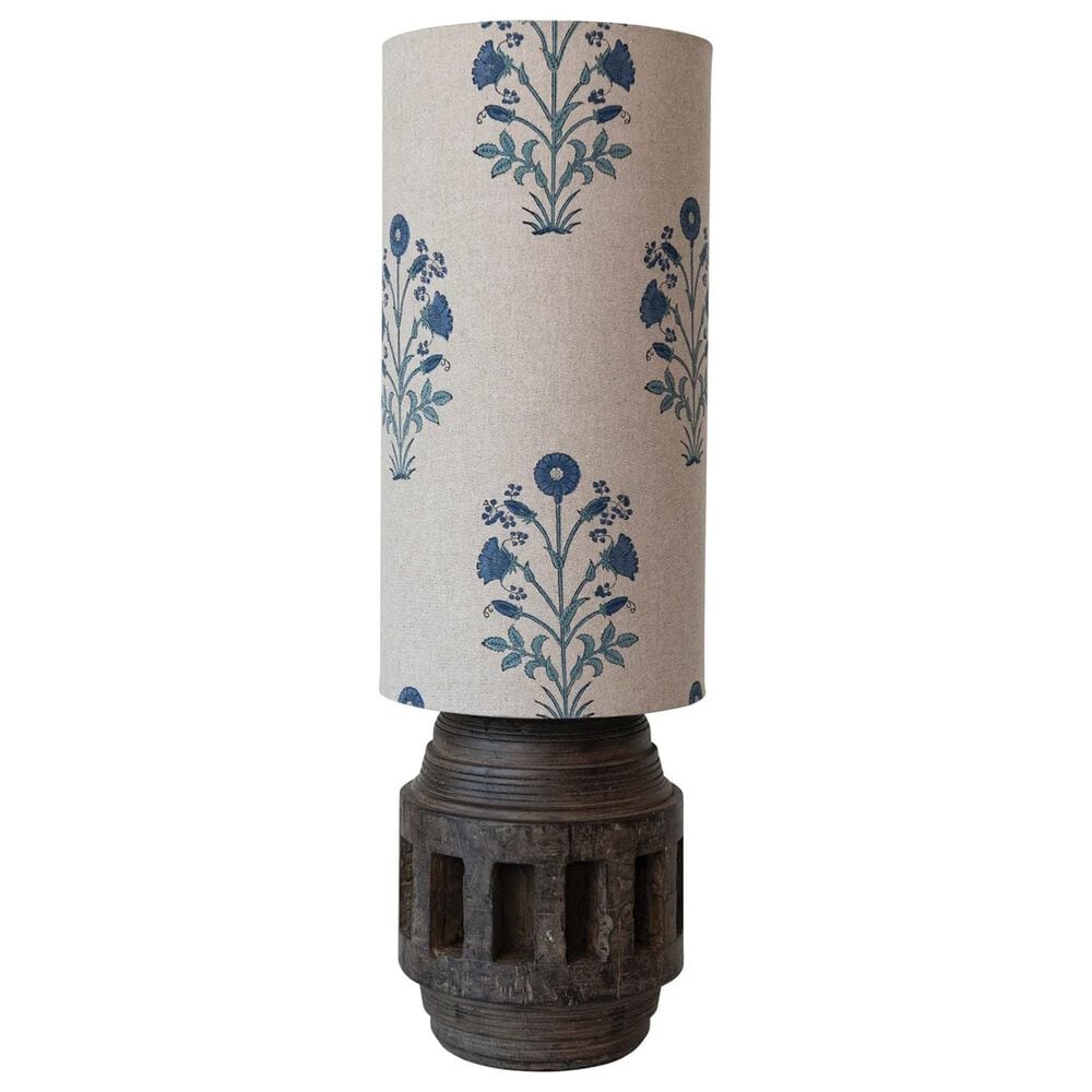 Teak Interiors Collected Notions Table Lamp in Natural, , large