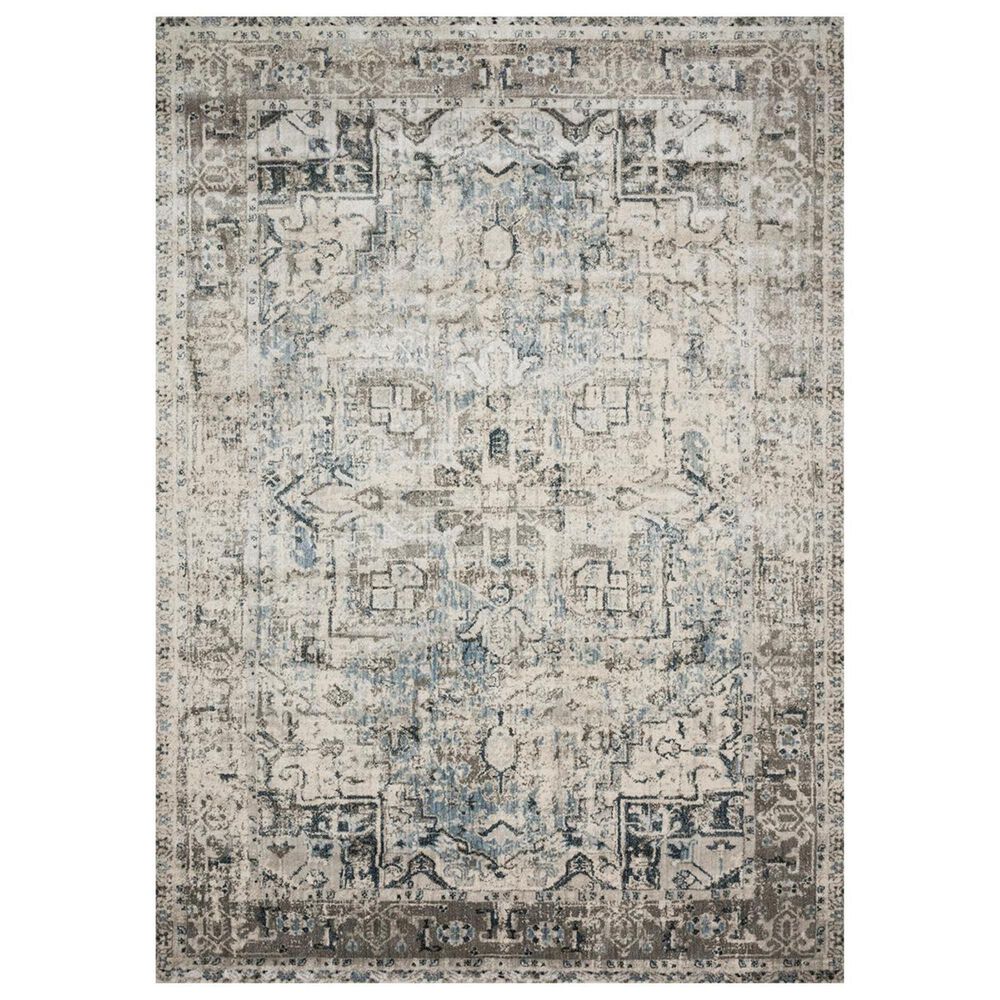 Loloi Anastasia AF-20 2"7" x 4" Blue and Slate Scatter Rug, , large
