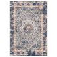 Safavieh Evoke EVK288N 3" x 5" Grey and Navy Area Rug, , large