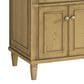James Martin Vanities Lorelai 72" Double Vanity in Light Natural Oak with 3 cm Eternal Marfil Quartz Top, , large