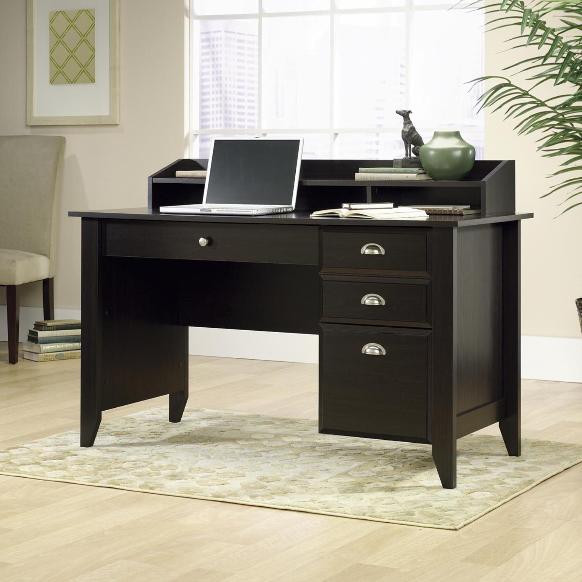 Sauder Shoal Creek Writing Desk in Jamocha NFM