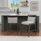 Linon Home Decor Skylar Counter Stool in Grey, , large