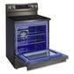LG 6.3 Cu. Ft. Freestanding Electric Range in PrintProof Black Stainless Steel, , large