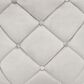 Impressions Vanity Pearl Tufted Vanity Chair with Cool Grey Cushion in Silver, , large