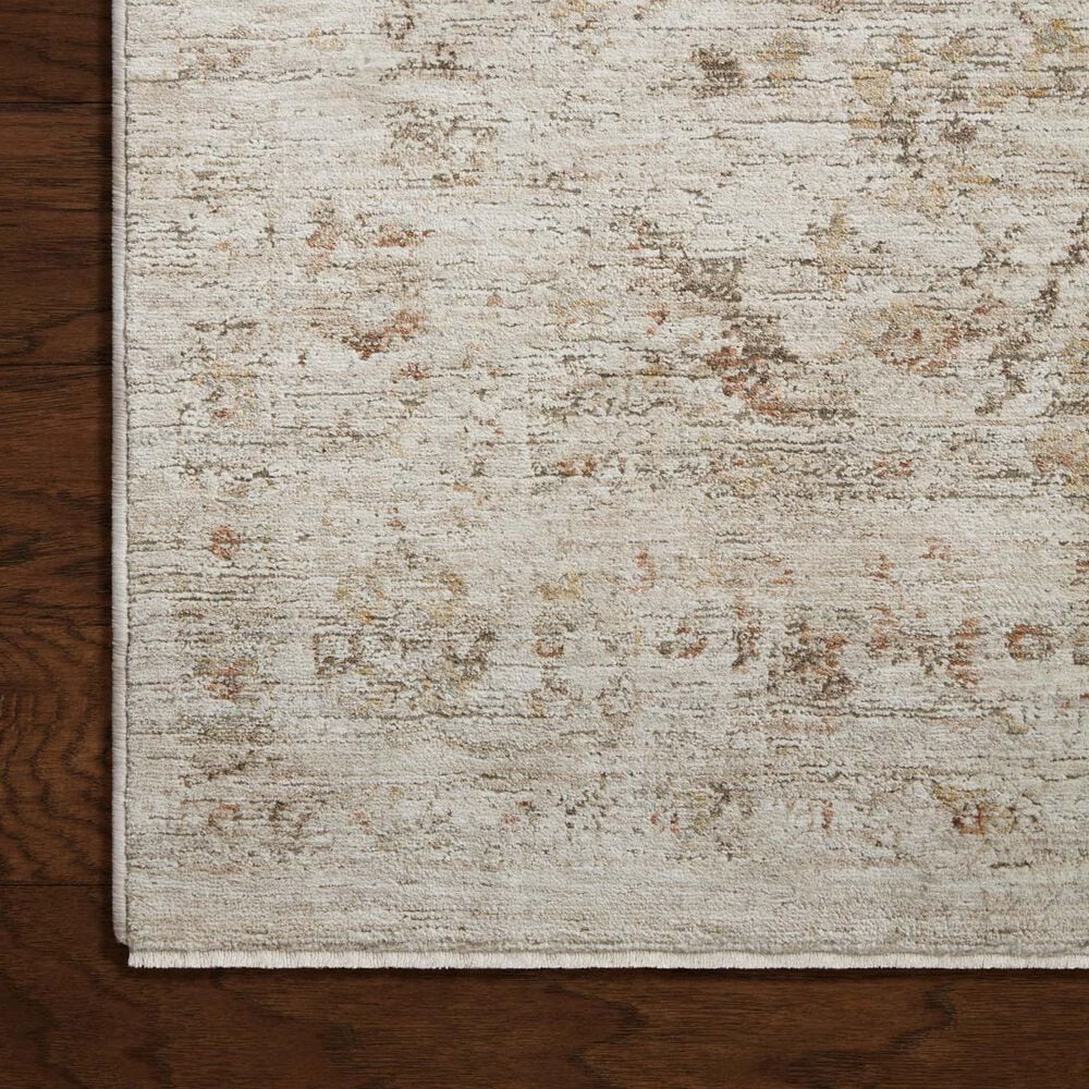 Amber Lewis x Loloi Honora 3&#39;9&quot; x 5&#39;9&quot; Beige and Spice Area Rug, , large
