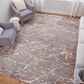 Feizy Pryor 5" x 8" Ivory and Multicolor Area Rug, , large