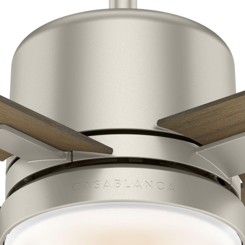 Hunter Axial 52&quot; Ceiling Fan with LED Light in Painted Pewter, , large