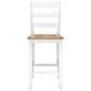 Ashley Gesthaven 3-Piece Counter Height Dining Set in Natural and White, , large