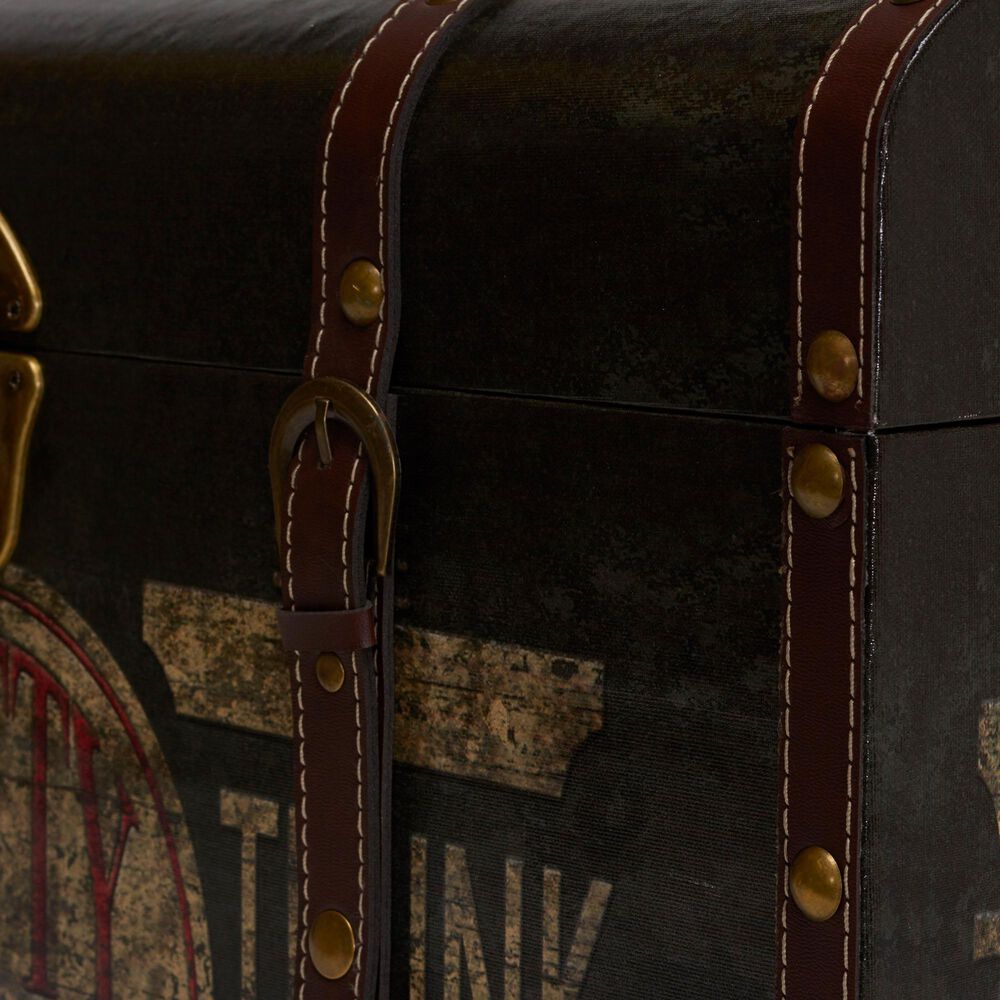 Household Essentials Large Decorative Trunk in Multicolor, , large