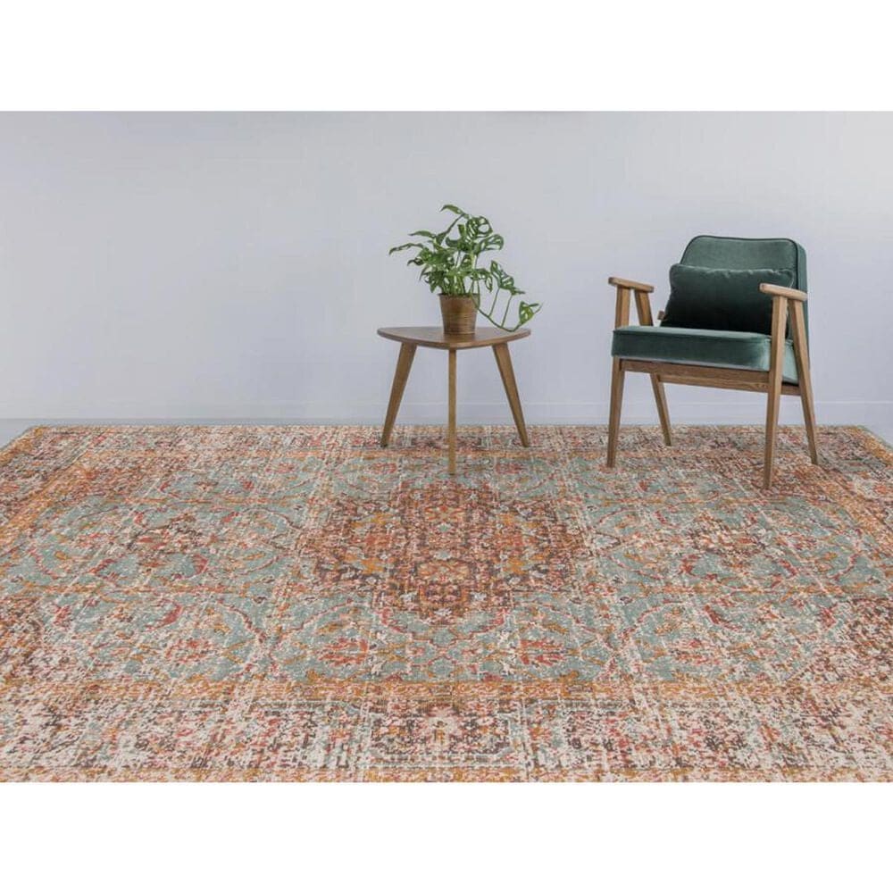 Amer Rugs Eternal 5&#39;7&quot; x 7&#39;6&quot; Seafoam Green Area Rug, , large