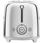 Smeg 2-Slice Retro Style Toaster in Stainless Steel, , large