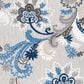 Safavieh Cabana CBN305F 2"2" x 9" Grey and Blue Indoor/Outdoor Performance Runner, , large