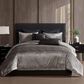 Hallmart Collectibles Shirley 8-Piece Queen Comforter Set in Silver, , large