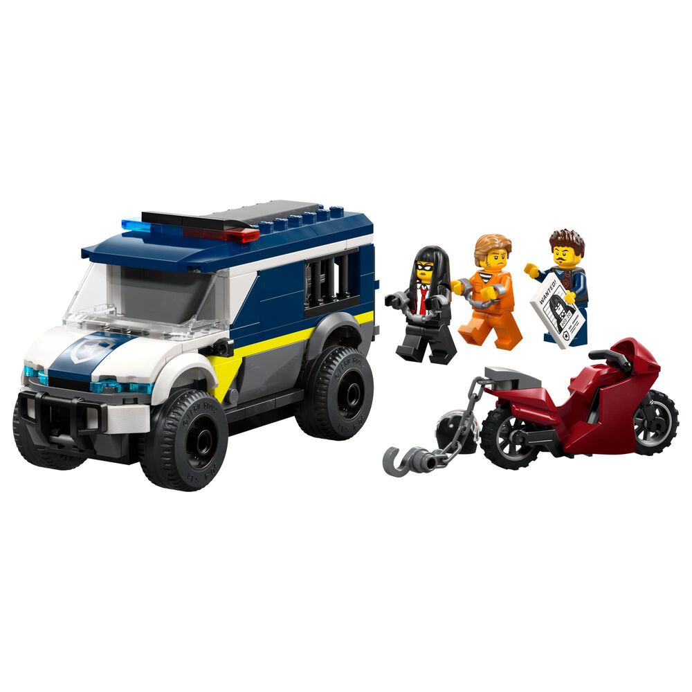 LEGO City Police Prisoner Transport Van Building Set, , large