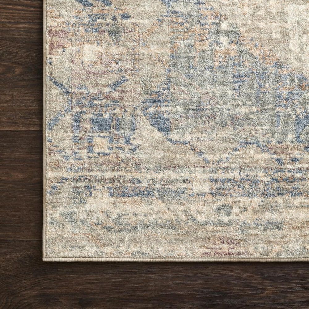 Loloi Revere REV-06 3&#39;9&quot; x 5&#39;9&quot; Ivory and Blue Area Rug, , large