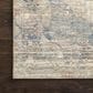 Loloi Revere REV-06 3"9" x 5"9" Ivory and Blue Area Rug, , large