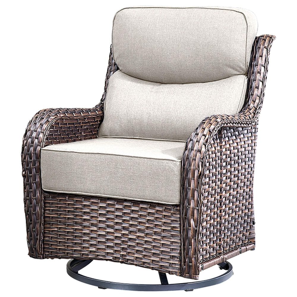 Sunwell Garden 7-Piece Conversation Set in Beige, , large