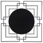 Ashley Oceanal Accent Wall Mirror in Black and Gold, , large