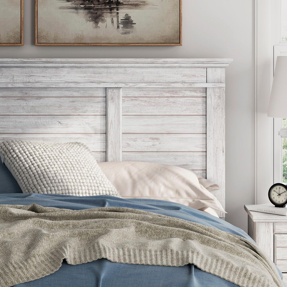 Ashley Makidern King Storage Bed with Six Drawers in Whitewash, , large