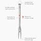 Joseph Joseph GrillOut BBQ Fork with Retractable Head in Stainless Steel, , large