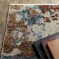 Oriental Weavers Hayden HAY01 3"3" x 5" Beige and Multicolor Area Rug, , large