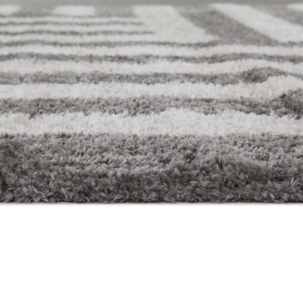 Balta Rugs Cantor 5&#39;3&quot; x 7&#39; Charcoal Area Rug, , large