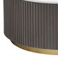 Pacific Landing Jason Coffee Table in White, Charcoal and Brushed Gold, , large