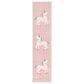 Safavieh Carousel CRK163 2"3" x 10" Pink and Ivory Kids Runner, , large