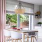 Golden Lighting Hathaway 4-Light Pendant in Matte Black, , large