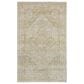 Feizy Aura 5" x 8" Brown and Gold Area Rug, , large