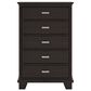 Ashley Covetown 5-Piece Cal King Bedroom Set in Dark Brown, , large