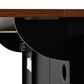 HOMLUX 55" Farmhouse Kitchen Island with Power Outlet in Black, , large