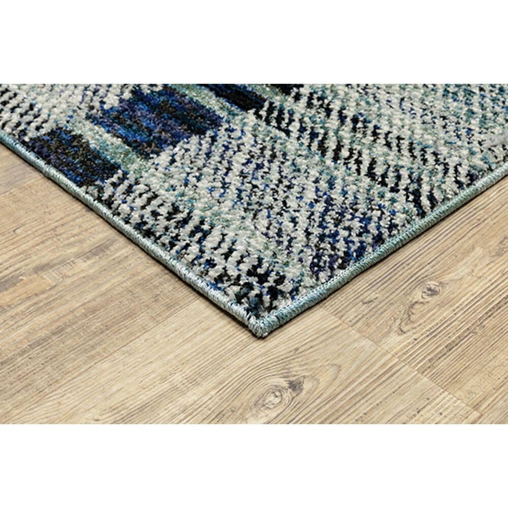 Oriental Weavers Atlas Geometric 752B0 6&#39;7&quot; x 9&#39;6&quot; Blue Area Rug, , large