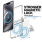 ITSkins Hybrid_R Clear MagSafe Case for Samsung Galaxy Z Flip8 in Transparent, , large