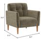 Golden Wave Furniture Jonah Accent Chair in Mineral, , large