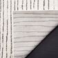 Safavieh Melody MEL118A 4" x 6" Ivory and Black Area Rug, , large