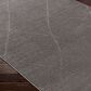 Surya Alder 6"4" x 9" Black and Charcoal Area Rug, , large