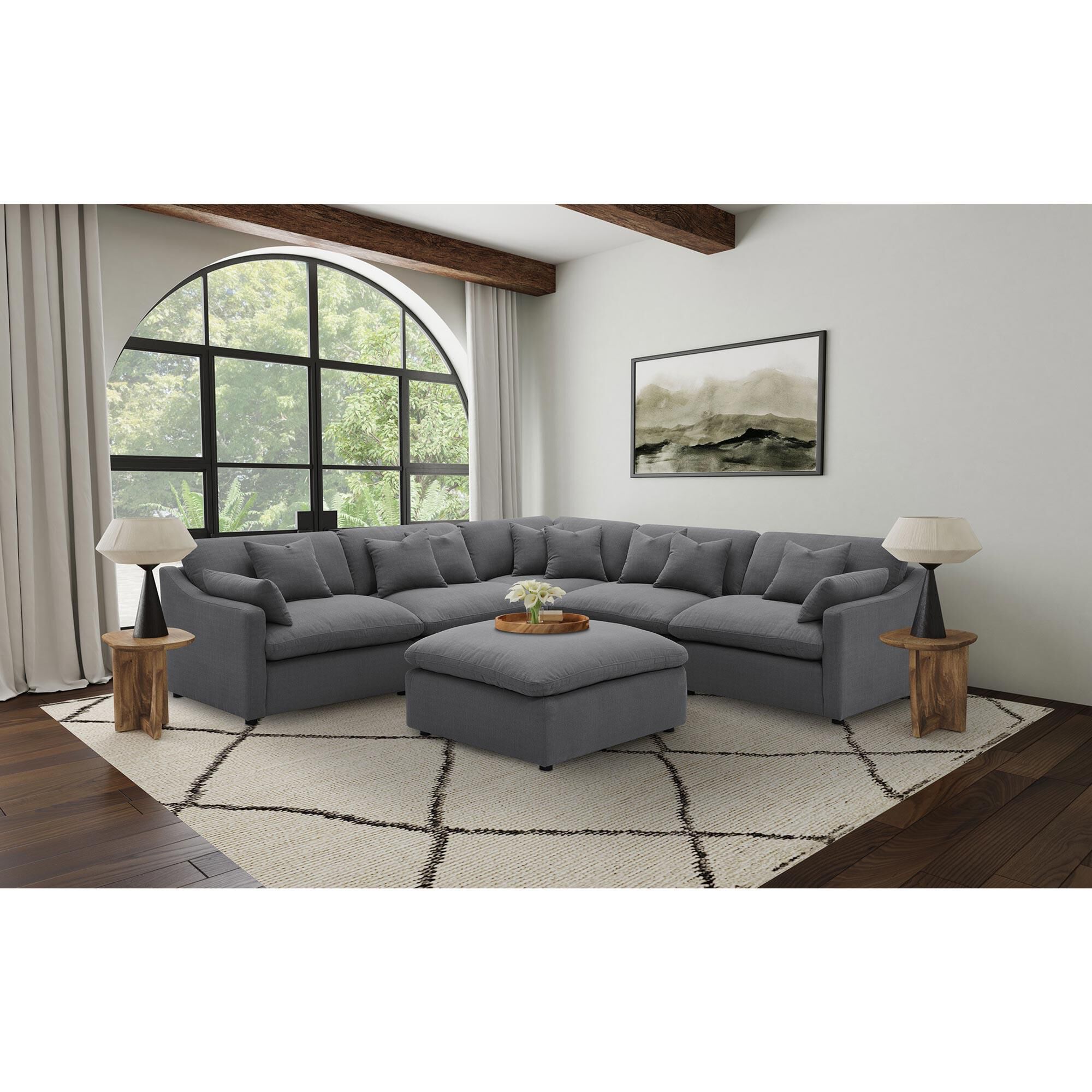 Hobson Accent Armless Chair - Thumbnail 3