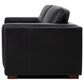 Italiano Furniture Luca Stationary Loveseat in Black, , large