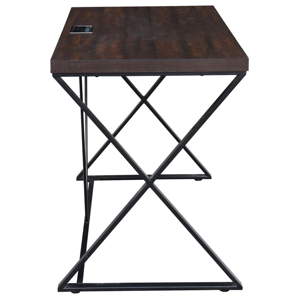 Carolina Chair and Table Kendall Computer Desk in Elm/Black, , large