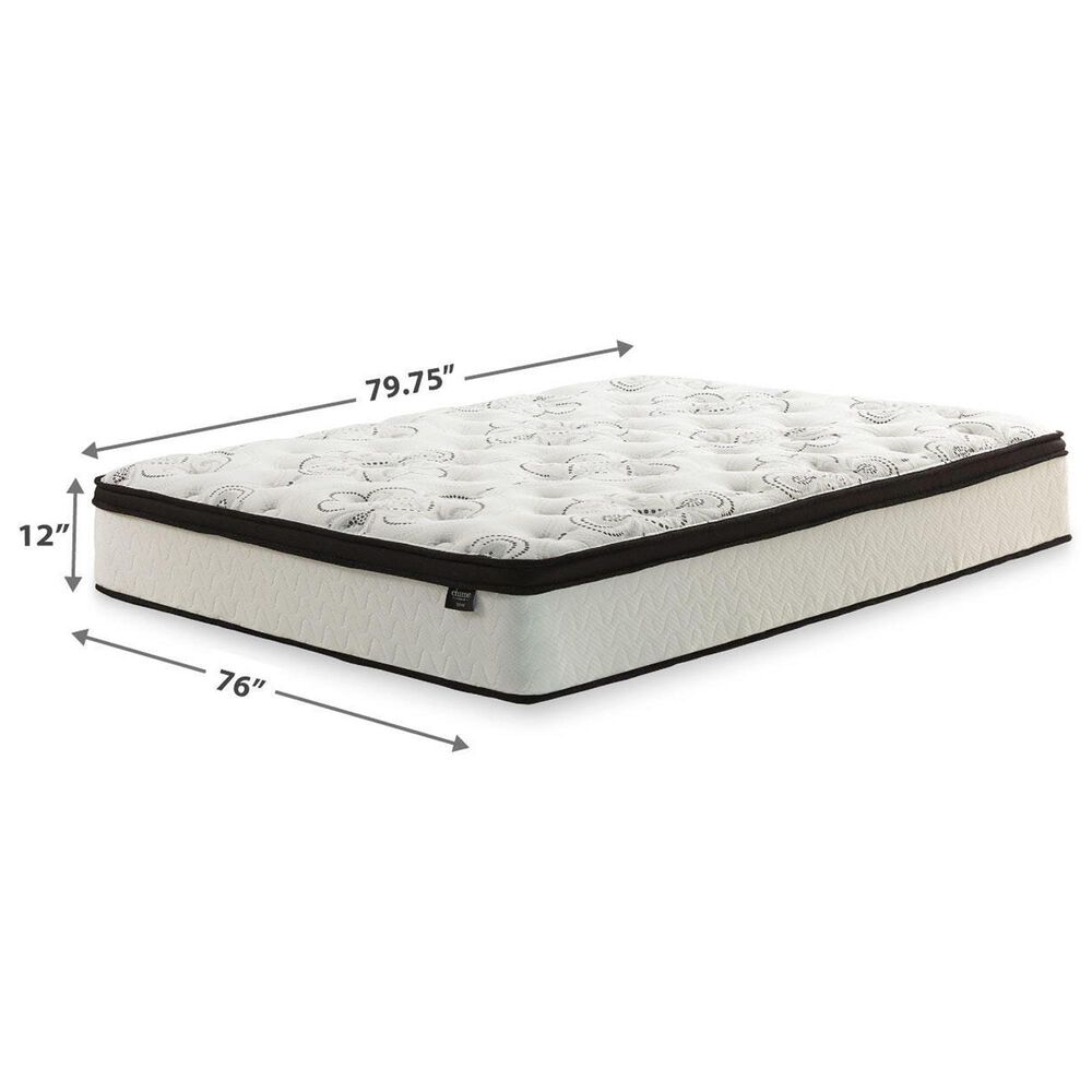 Ashley Chime 12" Hybrid Extra Plush Tight Top King Mattress, , large