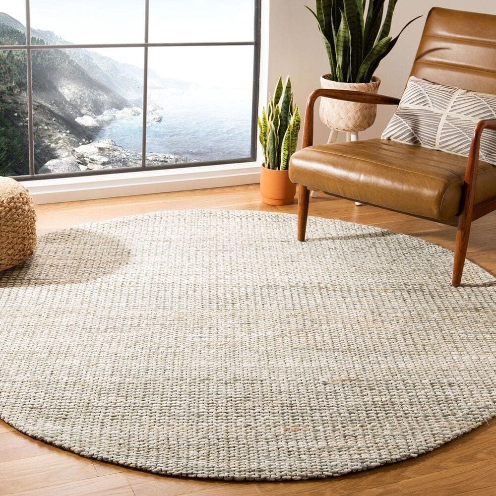 Safavieh Marbella 6&#39; Round Light Grey Area Rug, , large