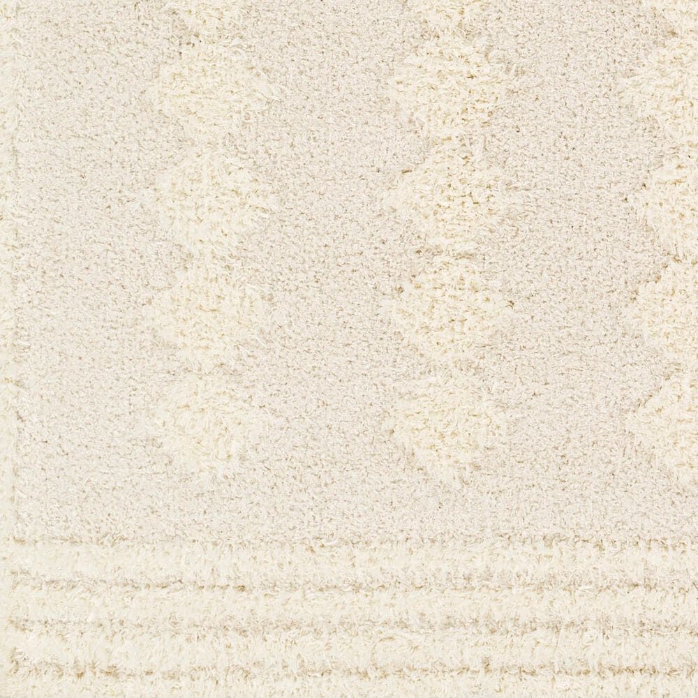 Surya Rodos RDO2319 6&#39;7&quot; x 9&#39; Beige and White Area Rug, , large