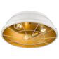 Golden Lighting Bartlett 16" Flush Mount in French White, , large