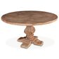 Home Trends & Design San Rafael 54" Round Dining Table in Antique Oak - Table Only, , large