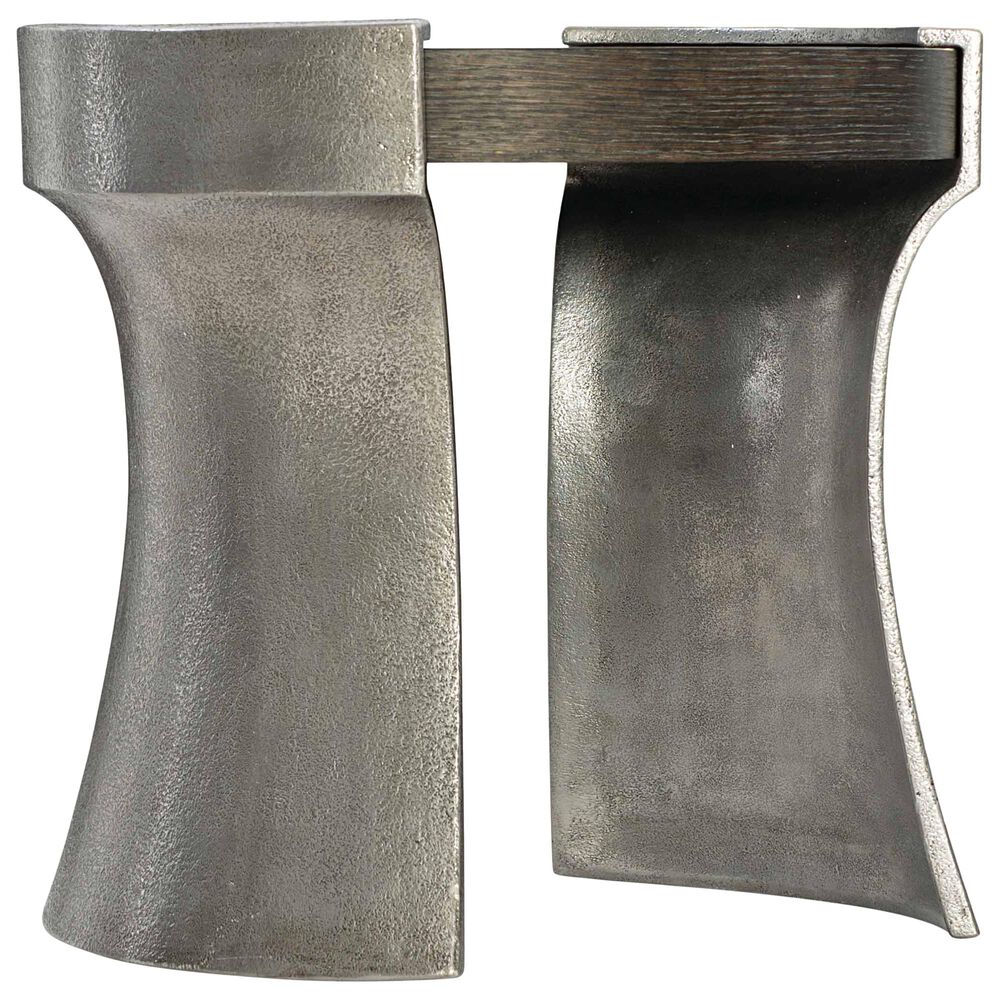 Bernhardt Gainsford End Table in Weathered Charcoal and Graphite, , large