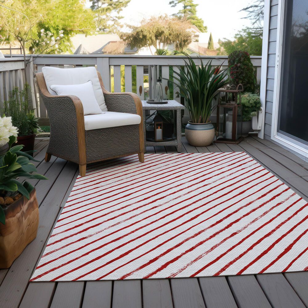 Dalyn Rug Company Wonderland WN27 5&#39; x 7&#39;6&quot; Red Indoor/Outdoor Area Rug, , large