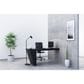 Adesso Colby LED Floor Lamp in Black, , large
