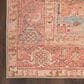 Nourison Vintage Washables Coral and Multicolor 4" x 6" Area Rug, , large