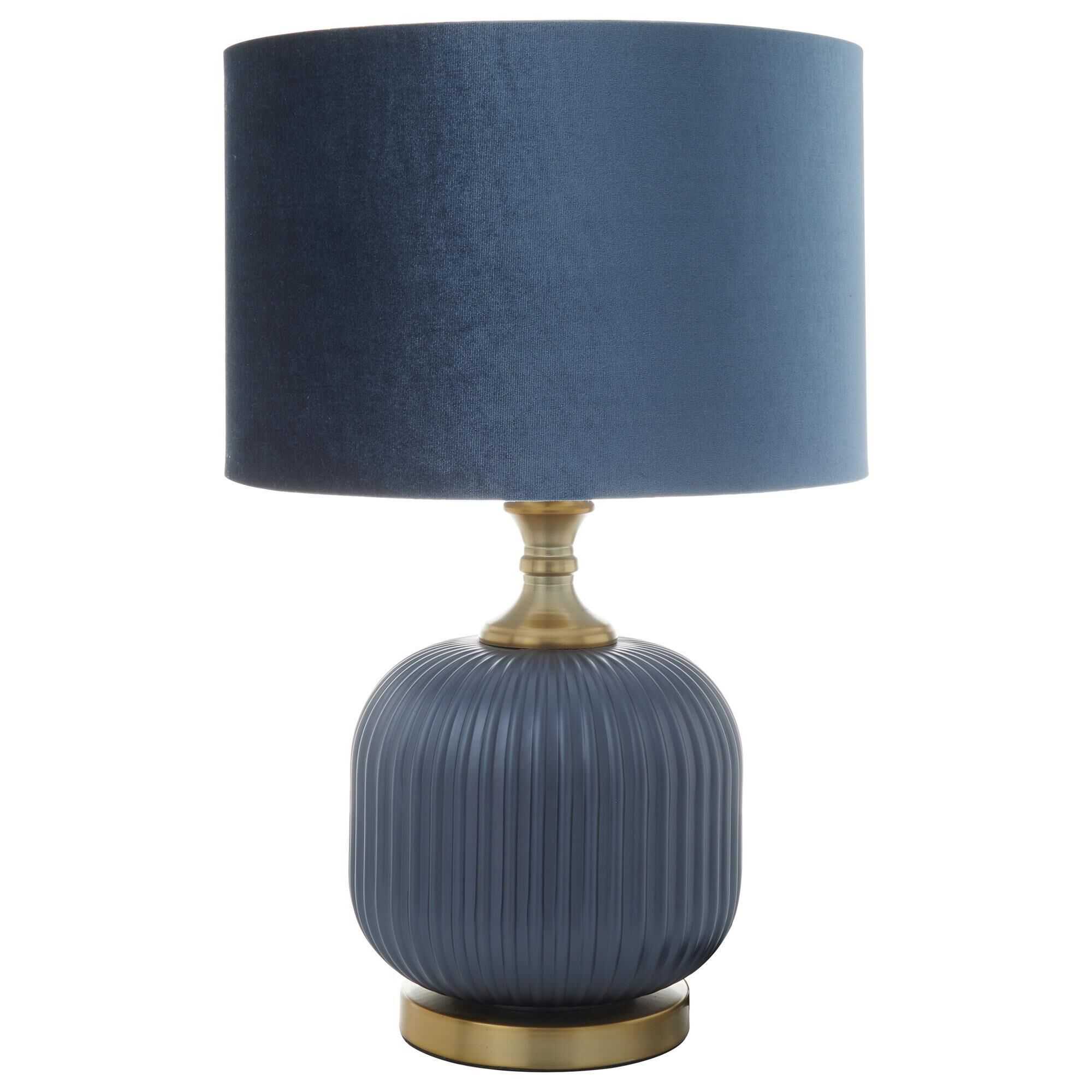 Large blue lamp cheap